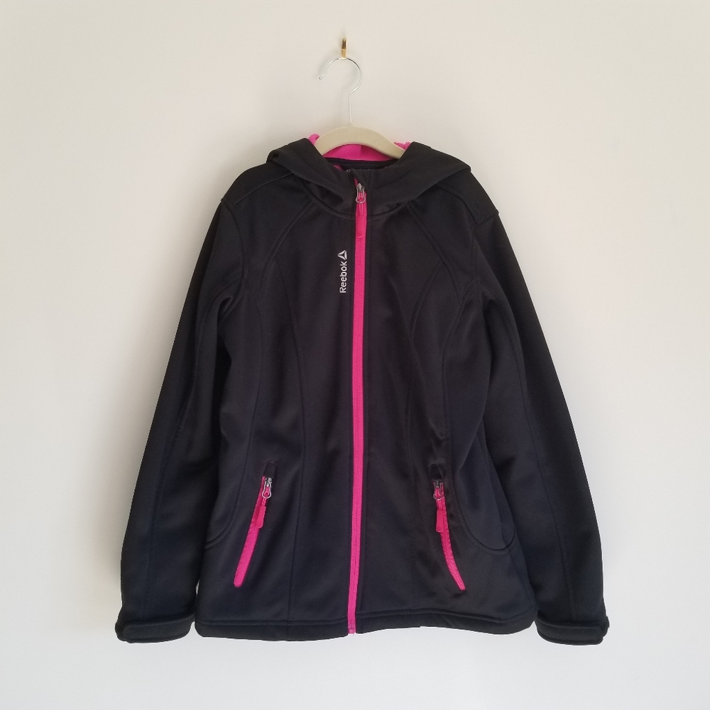 REEBOK Black Waterproof Rain Jacket 🌧️